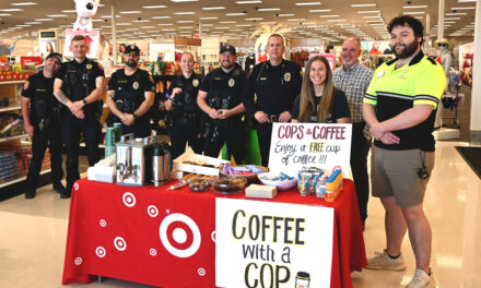 Thursday Morning Owasso Target Shoppers Treated to Coffee and Conversations with OPD