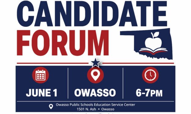 The Owasso Chamber of Commerce is inviting the community to attend the 2026 State Superintendent Forum on Monday, June 1.