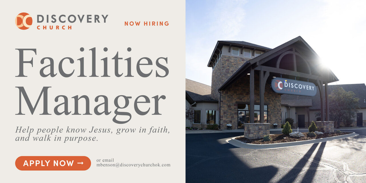 Discovery Church Hiring Facilities Manager