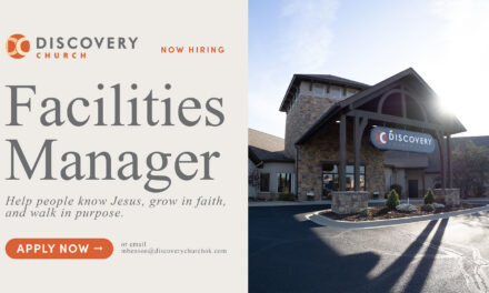 Discovery Church Hiring Facilities Manager