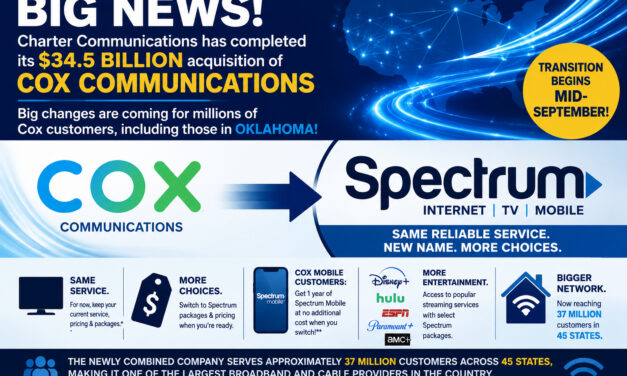 Cox Is Becoming Spectrum Following $34.5 Billion Cable Megamerger