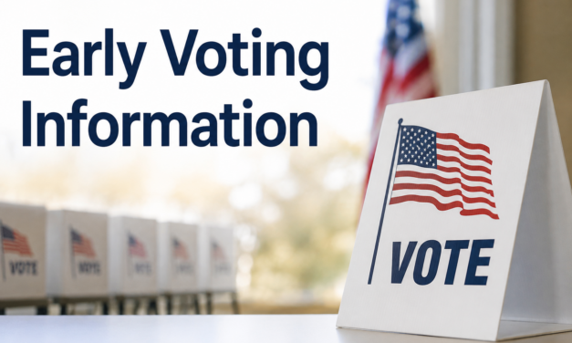 EARLY VOTING BEGINS THURSDAY