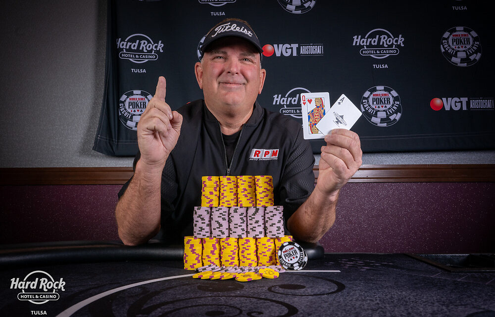 World Series of Poker circuit makes high-stakes return to Hard Rock Tulsa Aug. 26 – Sept. 7