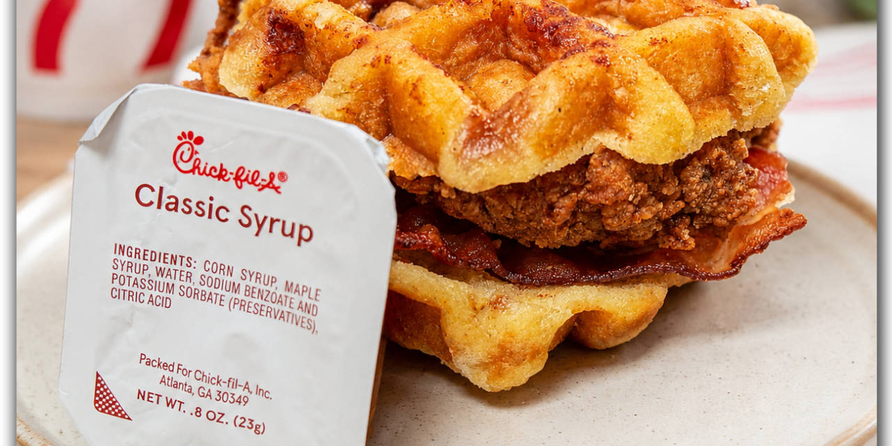 🐔🧇 CHICKEN & WAFFLES… CHICK-FIL-A STYLE!