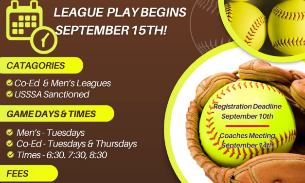 2026 Fall Season Adult Softball
