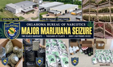 OBN Raids Two Tulsa-Area Marijuana Operations, Seizes 12,000+ Plants and 1,100 Pounds of Processed Marijuana