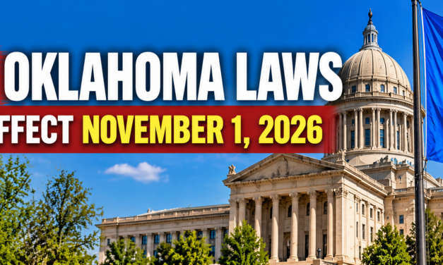 New Oklahoma Laws Target Retail Theft, Identity Fraud and Drug Overdoses Beginning November 1