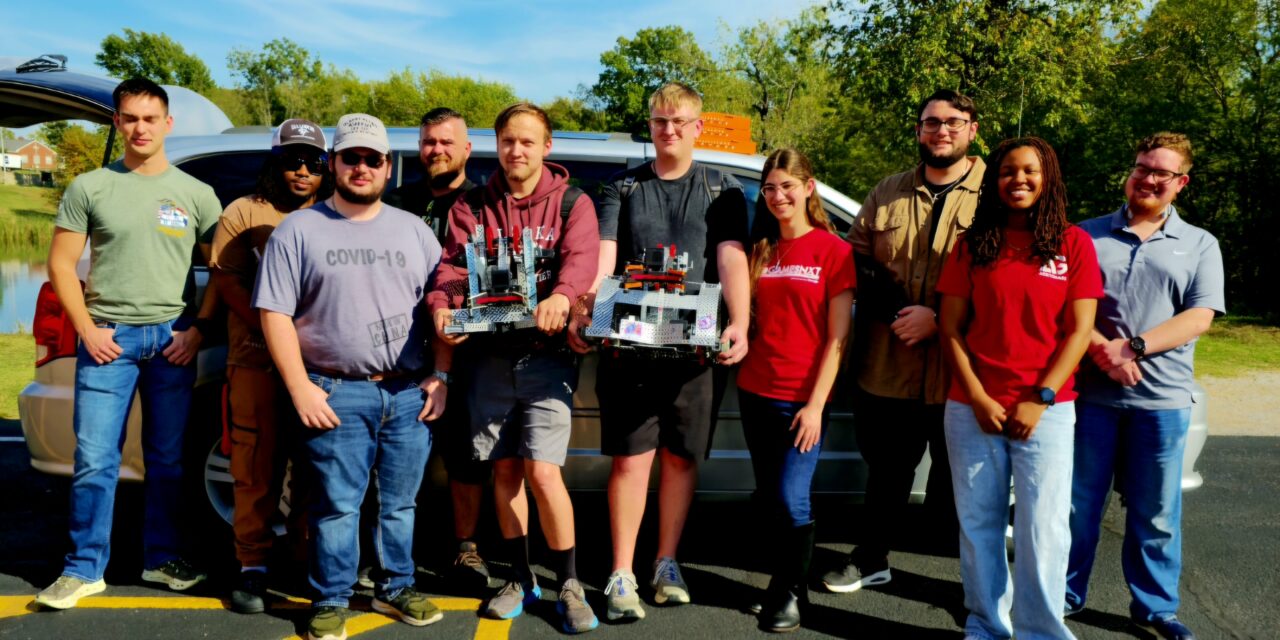 RSU Competitive Robotics Team Finishes Second at Texas Competition