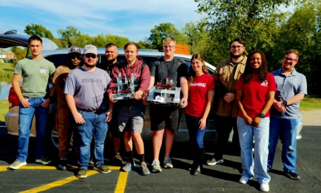 RSU Competitive Robotics Team Finishes Second at Texas Competition